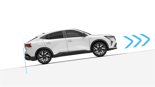 Renault Rafale E-Tech hybrid - pomoć pri kretanju uzbrdo