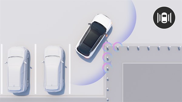 Renault Rafale E-Tech hybrid - pomoć pri bočnom parkiranju