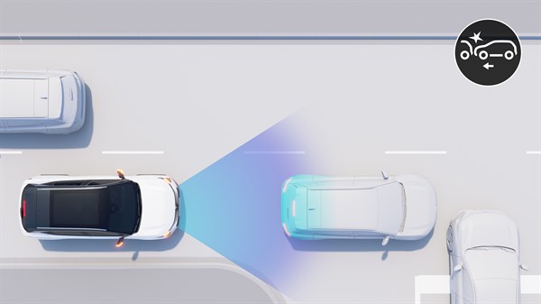 Renault Rafale E-Tech hybrid - aktivno kočenje u slučaju opasnosti