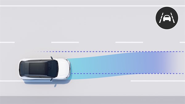 Renault Rafale E-Tech hybrid - pomoć za držanje vozila u traci