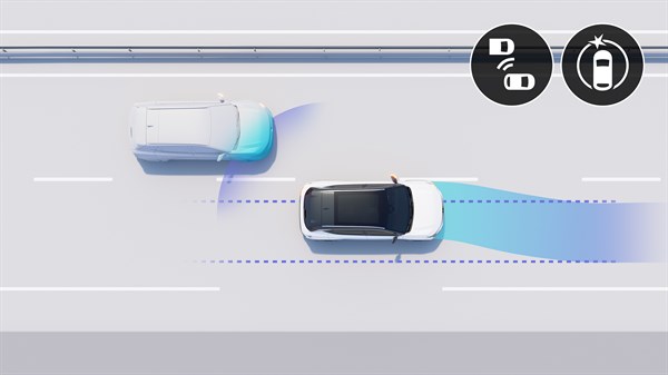 Renault Rafale E-Tech hybrid - zadnja detekcija sa hitnom korekcijom putanje