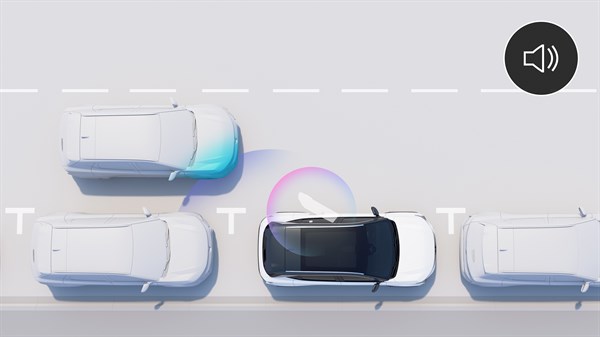 Renault Rafale E-Tech hybrid - upozorenje za siguran izlaz putnika