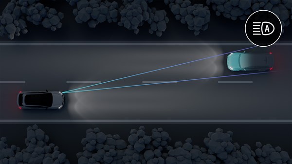 Renault Rafale E-Tech hybrid - automatsko prebacivanje na duga i kratka svjetla