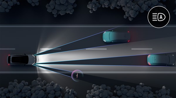 Renault Rafale E-Tech hybrid - LED matrix vidljivost