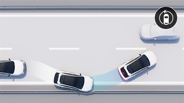 Renault Rafale E-Tech hybrid - sistem aktivnog kočenja za slučaj opasnosti nakon nezgode