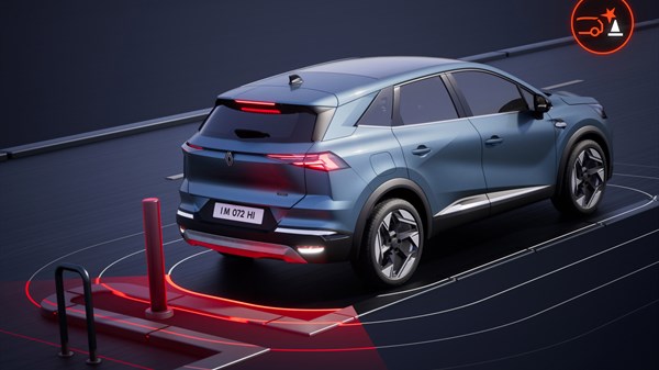 Renault Symbioz - zadnje automatsko kočenje u slučaju nužde