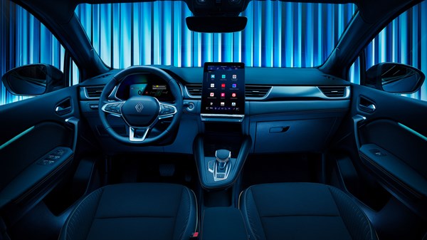 Renault Captur E-Tech full hybrid - aplikacije