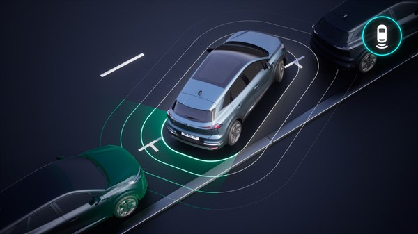 Renault Symbioz E-Tech full hybrid - pomoć pri parkiranju unatrag