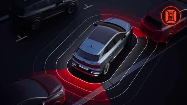 Renault Symbioz E-Tech full hybrid - kamera sa pogledom u krugu od 360°