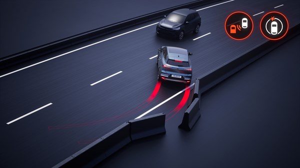 Renault Symbioz - aktivno kočenje nakon nezgode
