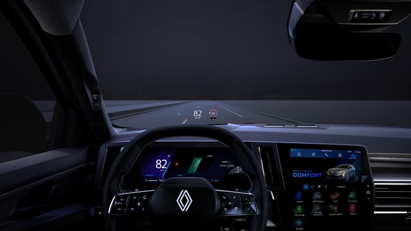 head-up prikaz - sigurnost  - Renault Austral E-Tech full hybrid