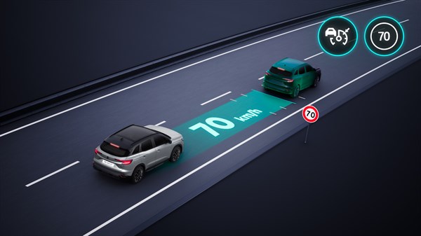 inteligentni adaptivni tempomat - sigurnost - Renault Austral E-Tech full hybrid