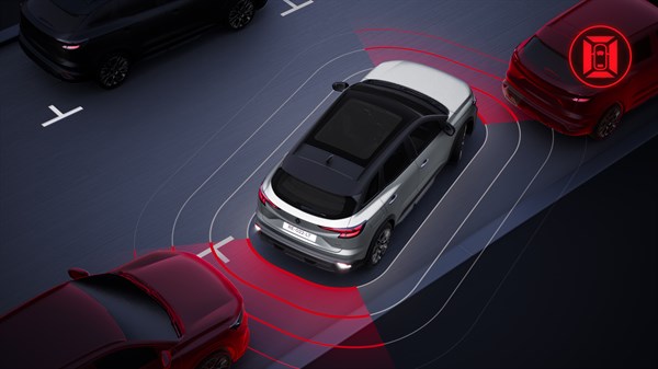 3D kamera sa pogledom od 360° - sigurnost - Renault Austral E-Tech full hybrid