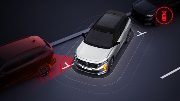 pomoć pri parkiranju naprijed - sigurnost- Renault Austral E-Tech full hybrid