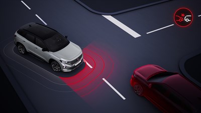 Sistem aktivnog kočenja u nuždi na raskrsnicama - sigurnost - Renault Austral E-Tech full hybrid
