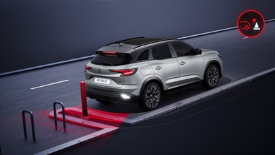 Sistem automatskog kočenja u vožnji unatrag - sigurnost - Renault Austral E-Tech full hybrid