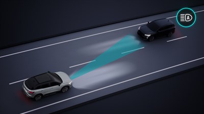 Automatsko uključivanje kratkih/dugih svjetla - sigurnost - Renault Austral E-Tech full hybrid