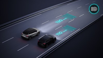 Prilagodljiva LED svjetla s tehnologijom Adaptive Vision - sigurnost - Renault Austral E-Tech full hybrid