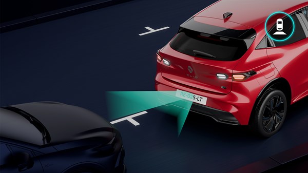 digitalna kamera za vožnju unatrag - Renault Clio