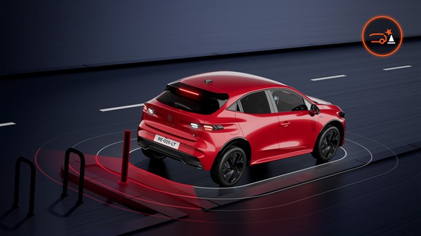 automatsko kočenje u hitnim slučajevima sa zadnje strane - Renault Clio