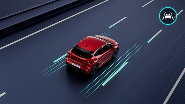 pomoć pri održavanju trake - Renault Clio