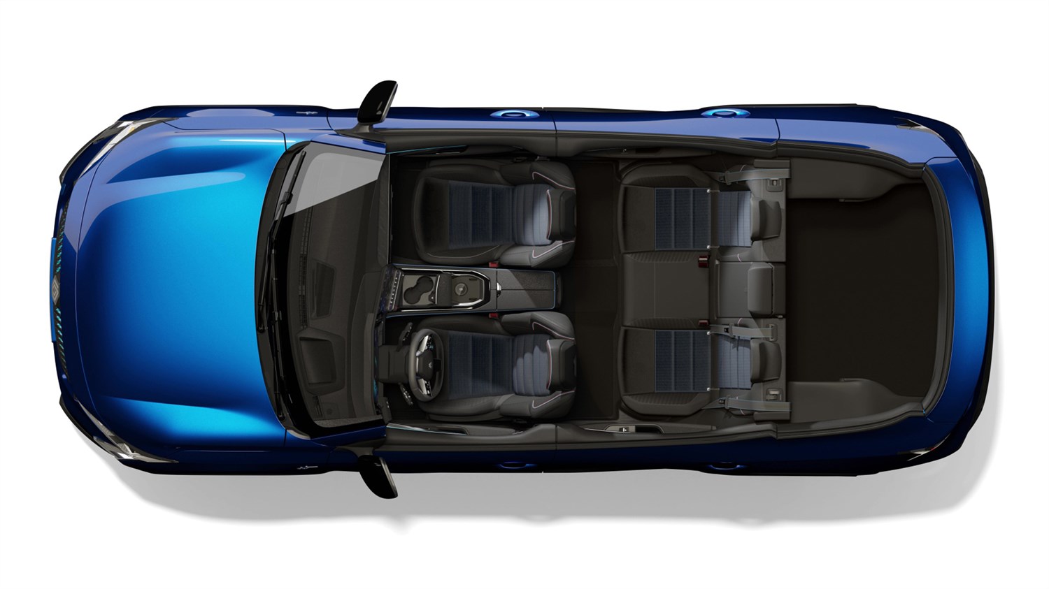 Rafale E-tech hybrid - openR link - modularni raspored